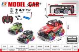 OBL10452758 - 1:16UV喷侧行2.4G九通遥控越野车 （包电 ）