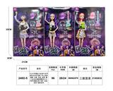 OBL10452900 - 11.5寸开窗盒【实身11关节带灯光音乐身体 单人装加相机 吉他 耳机 话筒 帽子及音乐器吸塑配件】K-POP 猎魔女团 鲁米 米拉 佐伊 娃娃系列