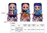 OBL10452937 - 8寸单只装 展示盒【实身肥童 带灯光 音乐身体 5D眼睛 单人装加动物 】K-POP猎魔女团 鲁米 米拉 佐伊 娃娃系列