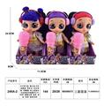 OBL10452938 - 8寸单只装 展示盒【实身肥童 带灯光 音乐身体 5D眼睛 单人装加大号话筒和耳机配件】K-POP  猎魔女团 鲁米 米拉 佐伊 娃娃系列