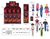 OBL10452953 - 11.5寸 展示盒+小盲盒 16只装【实身11关节身体 单人装加配件和卡片】Stranger Things 5 真人版 怪奇物语 5 娃娃系列