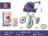 OBL10453169 - (彩盒)
蓝底/粉花厚布推车(铁)
