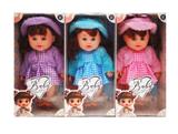 OBL10453822 - 14寸全身搪胶女孩肥童娃娃 带音乐IC 三款混