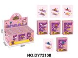 OBL10453978 - DIY小颗粒积木简易版发夹饰品4款混装，12盒/展示盒