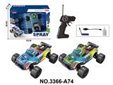 OBL10454700 - 5通道喷雾炫彩灯光PVC壳皮卡赛车