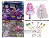 OBL10454853 - Magic Mixies主题系列6.5寸12关节实身神奇魔法精灵带单车套装