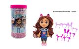 OBL10454912 - Gabby;s dollhouse  高档6.5寸实身盖比的娃娃屋带耳机【娃娃衣服可以穿的】