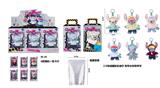 OBL10454935 - MINISO 2.0  迪士尼史迪奇GenZ街头系列  16CM毛绒搪胶史迪仔带钥匙扣随机带6款名片随机一张名片 6款6PC