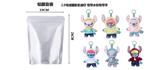 OBL10454938 - MINISO 2.0  迪士尼史迪奇GenZ街头系列  19CM毛绒搪胶史迪仔带钥匙扣 6款混装