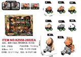OBL10455370 - 森林小纵队（惯性摩托车+回力车）