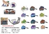 OBL10455454 - 动物笼+回力咬手恐龙赛车钥匙扣