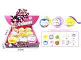 OBL10457134 - 水晶透明球女孩过家家惊喜饰品玩具女孩礼物饰品串珠+发绳+卡通动物毛绒迷你零钱包混装（一展示盒9小盒）款式造型随机混装