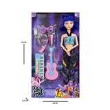 OBL10457280 - K-POP 猎魔女团动画版11.5寸12关节实身Rumi鲁米打歌芭比带吸塑配件