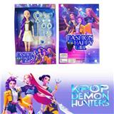 OBL10457359 - K-POP 猎魔女团真人版11.5寸12关节实身Rumi鲁米打歌芭比带吸塑配件