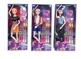 OBL10458322 - K-POP 猎魔女团动画版11.5寸12关节实身摇滚芭芘带鞋子套装吸塑三人随机混装