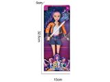 OBL10459295 - K-POP 猎魔女团真人版11.5寸12关节实身带Rumi鲁米打歌芭比带武器