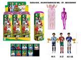 OBL10460286 - 浴盐泡澡系列11.5寸13关节实身世界杯明星带足球带卡片随机一张明星卡片带奖杯带水杯一个3款6PC随机混装