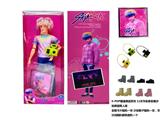 OBL10460460 - 1比1 K-POP 猎魔男团真人版  11.5寸11关节实身 Baby saia宝宝沙加 带金貂卡片一张  带猎魔照相机