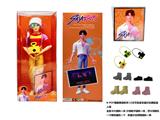 OBL10460461 - 1比1 K-POP 猎魔男团真人版  11.5寸11关节实身 ABBy 艾比 带金貂卡片一张   带猎魔照相机