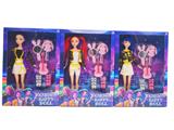 OBL10460476 - K-POP 猎魔女团真人版11.5寸12关节实身Rumi鲁米打歌芭比3款混装，带吸塑配件