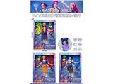 OBL10460479 - K-POP 猎魔女团真人版11.5寸12关节实身Rumi鲁米打歌芭比带灯光音乐带配件