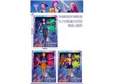 OBL10460480 - K-POP 猎魔女团真人版11.5寸12关节实身Rumi鲁米打歌芭比带配件