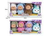 OBL10461485 - 7寸全身搪胶3D眼毛绒衣服Mia西班牙土豆娃娃公仔（3只装）带配件