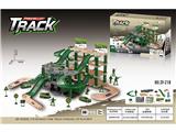 OBL10462803 - 益智拼装DIY军事基地停车场95PCS(GCC)