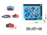 OBL10462851 - 单车头弹射警车回力6PCS