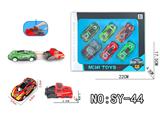 OBL10462852 - 单车头弹射金属赛车6PCS