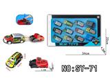 OBL10462870 - 两车头弹射金属小窗赛车12PCS