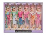 OBL10463426 - 新款11寸芭比空身服装多款多色混装12pcs展示盒