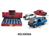 OBL10463528 - 1:36拉达双灯合金车（有声光）（3色混装）