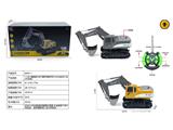 OBL10463530 - 1:14六通遥控360。履带旋转带灯光合金挖土车(不包电)