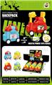 OBL10463694 - 惯性特技-变形背包
（玩法1：背包形态惯性前行，玩法2：左拉+上拉车头，座椅上翻储存小物品，变形为四轮摩托车，惯性前进，搭配卡通图案）