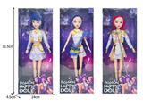OBL10464263 - 11.5寸实身11关节K-POP猎魔女团娃娃带配件