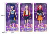 OBL10464285 - 11.5寸实身11关节K-POP猎魔女团娃娃带配件