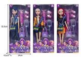 OBL10464300 - 11.5寸实身11关节K-POP猎魔女团娃娃带配件