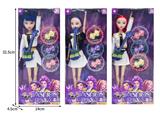 OBL10464306 - 11.5寸实身11关节K-POP猎魔女团娃娃带配件