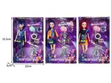 OBL10464310 - 11.5寸实身11关节K-POP猎魔女团娃娃带配件
