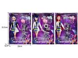 OBL10464311 - 11.5寸实身11关节K-POP猎魔女团娃娃带配件
