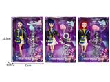 OBL10464312 - 11.5寸实身11关节K-POP猎魔女团娃娃带配件