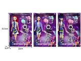 OBL10464314 - 11.5寸实身11关节K-POP猎魔女团娃娃带配件
