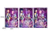 OBL10464323 - 11.5寸实身11关节K-POP猎魔女团娃娃带配件
