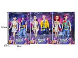 OBL10464353 - 11.5寸实身11关节K-POP猎魔男团猎魔女团娃娃2只装带配件