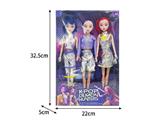 OBL10464359 - 11.5寸实身11关节K-POP猎魔女团娃娃3只装