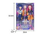 OBL10464360 - 11.5寸实身11关节K-POP猎魔女团娃娃3只装（带配件）