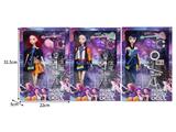 OBL10464365 - 11.5寸实身11关节K-POP猎魔女团娃娃带配件