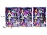 OBL10464368 - 11.5寸实身11关节K-POP猎魔女团娃娃带配件
