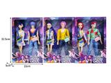 OBL10464373 - 11.5寸实身11关节K-POP猎魔男团猎魔女团娃娃2只装带配件